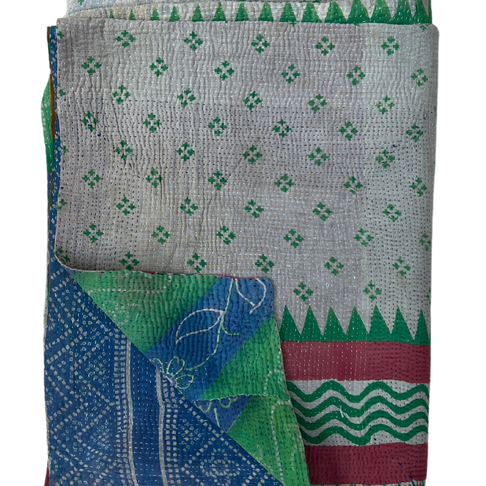 Kantha Quilt No. 484