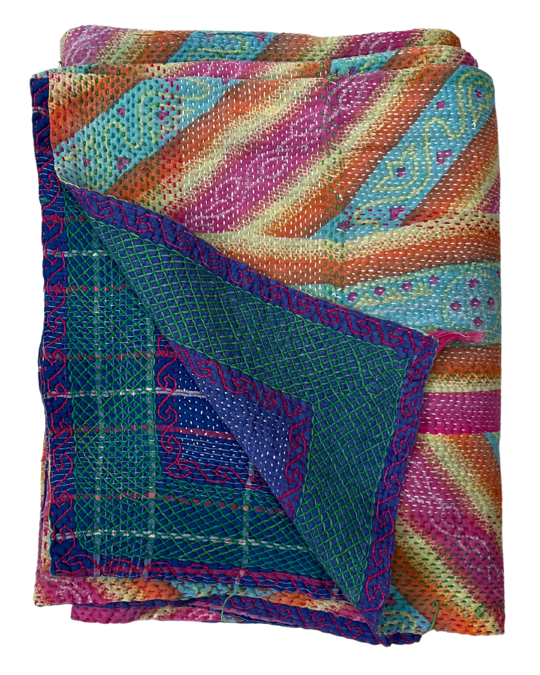 Kantha Quilt No. 492