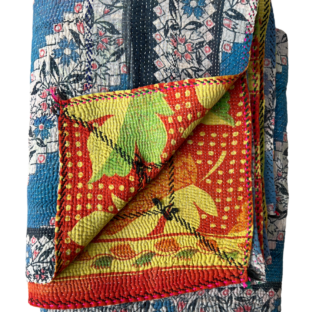 Kantha Quilt No. 737