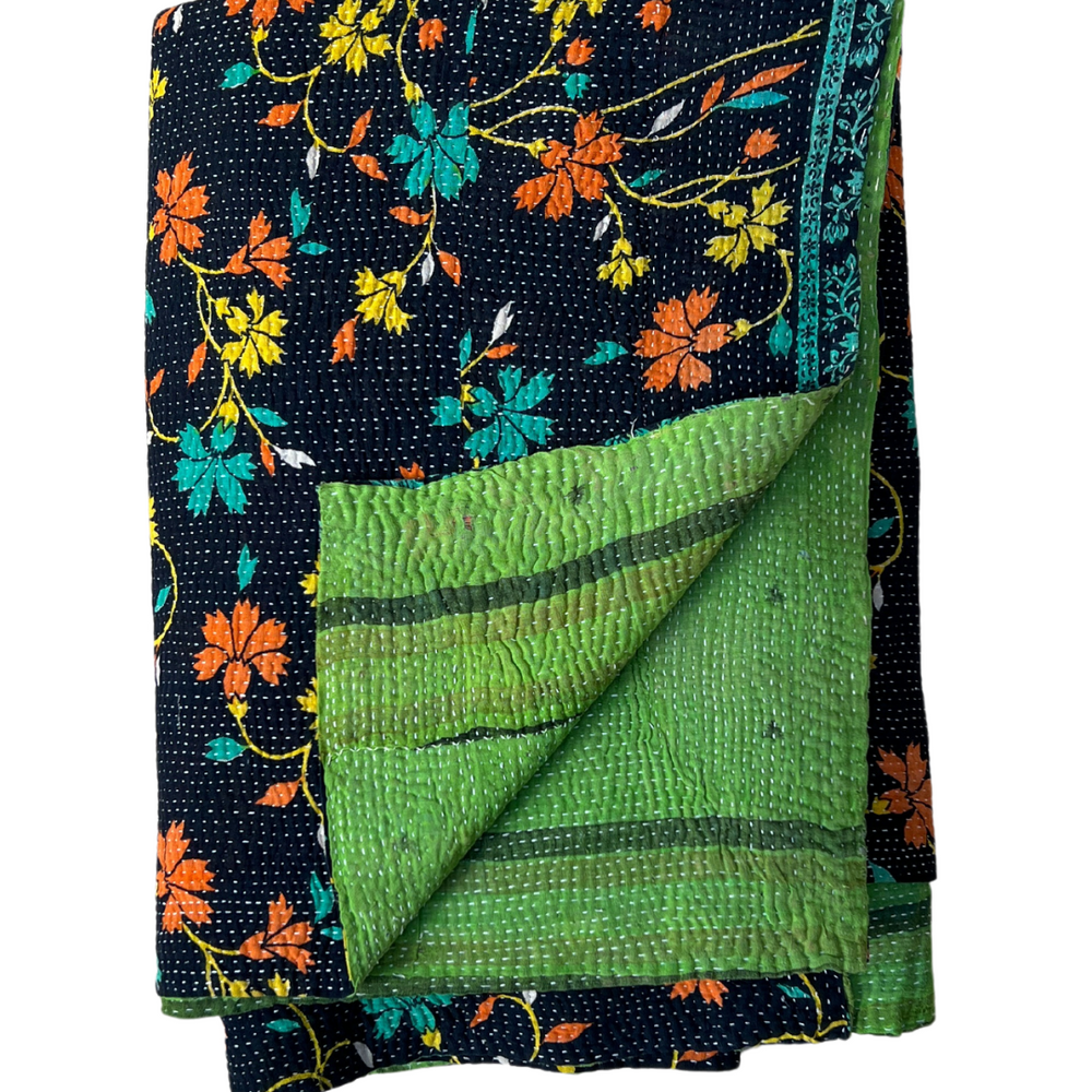 
                      
                        Kantha Quilt No. 517
                      
                    