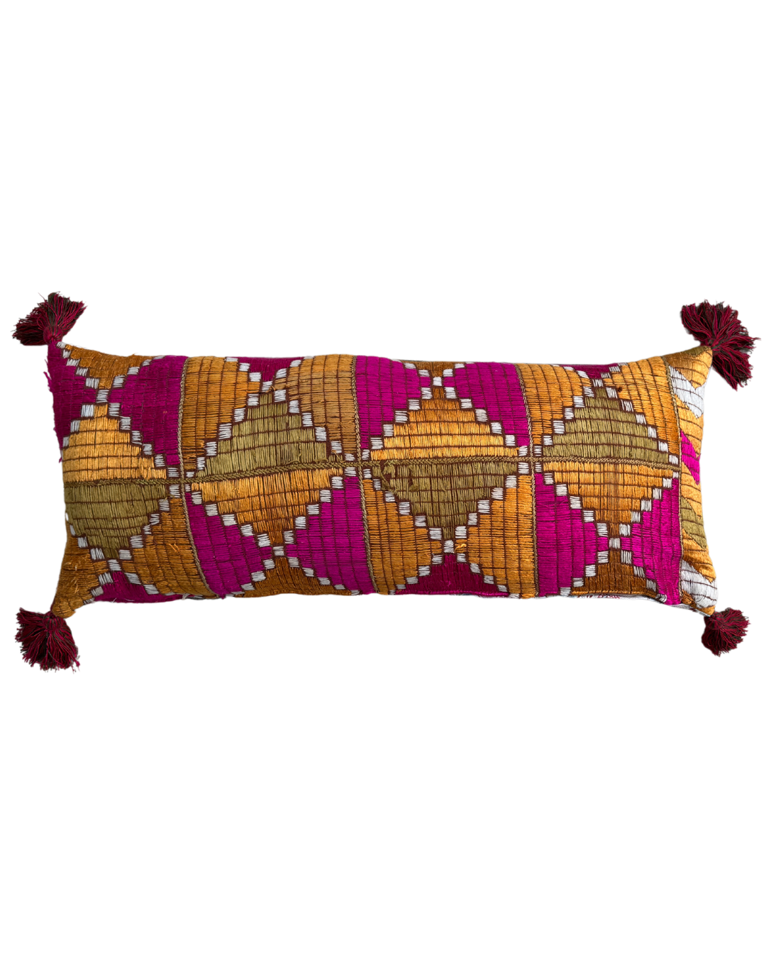 Phulkhari Cushions with Tassels