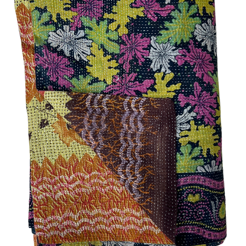 Kantha Quilt No. 677