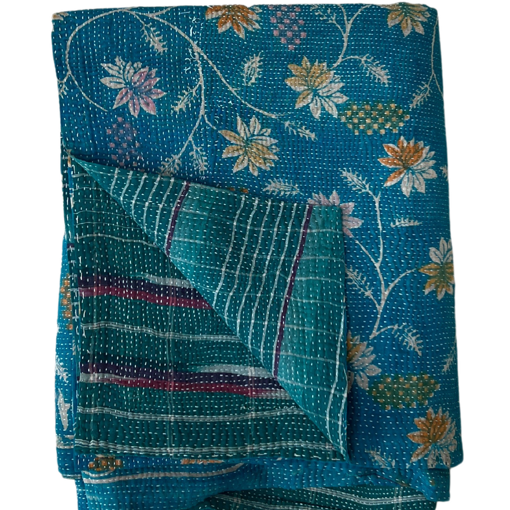 
                      
                        Kantha Quilt No. 641
                      
                    