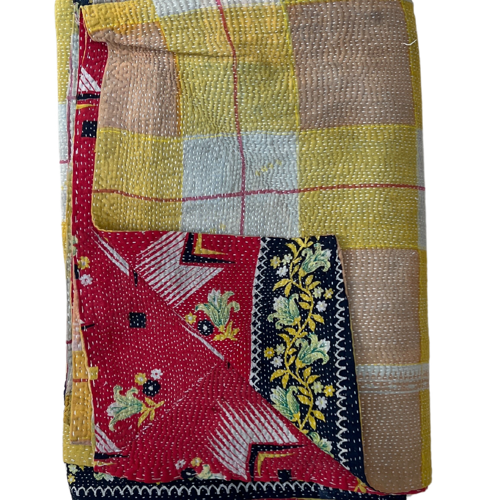 
                      
                        Kantha Quilt No. 558
                      
                    