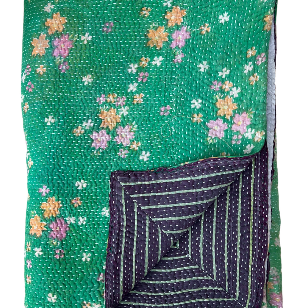 Kantha Quilt No. 706