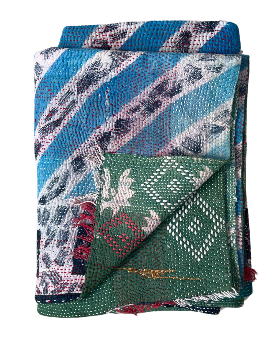 Kantha Quilt No. 690