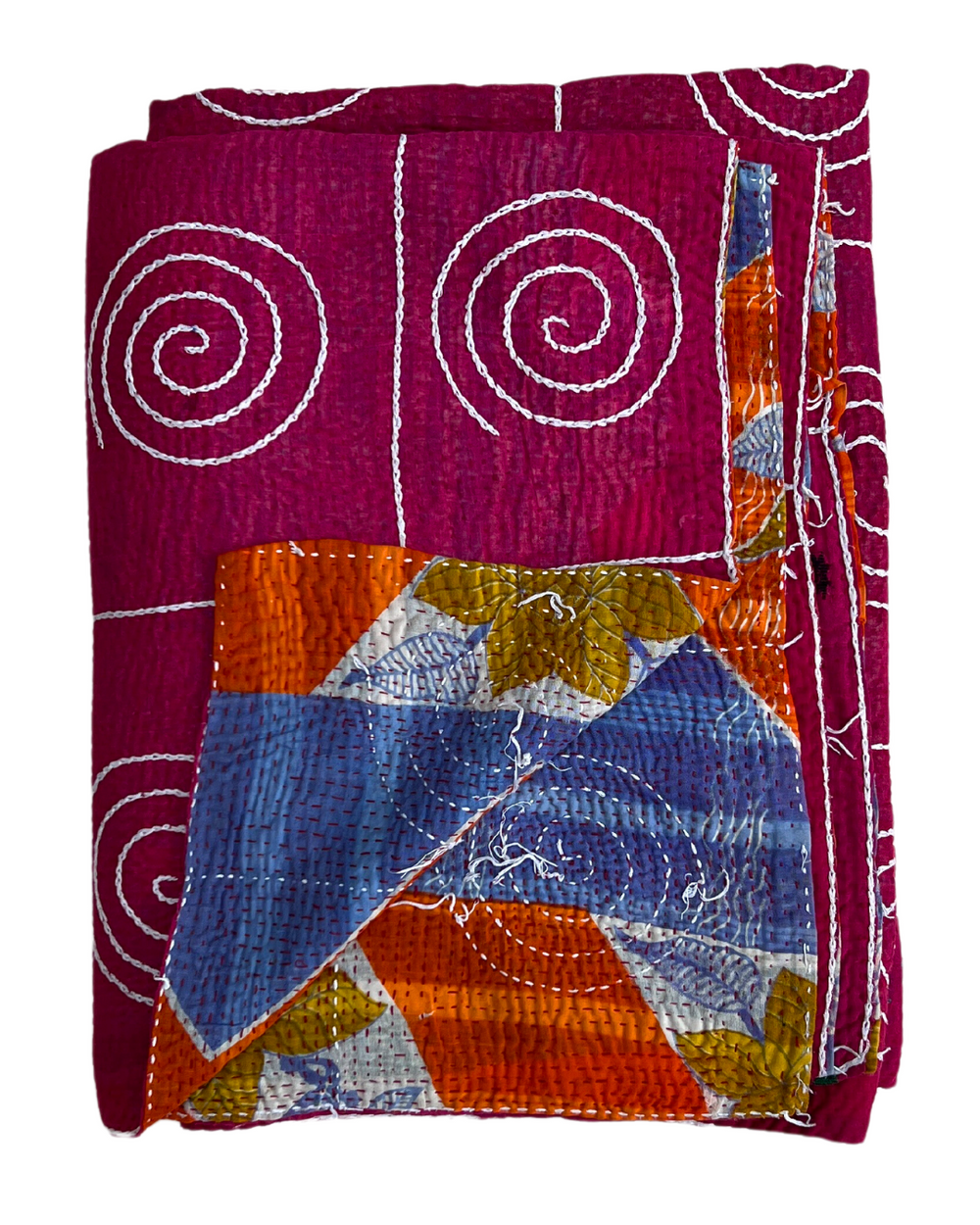 Lightweight Kantha Quilt No. 424