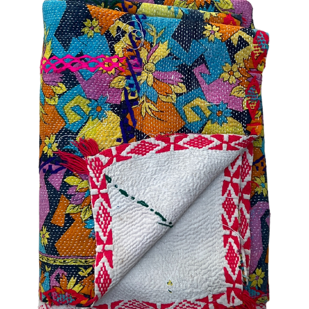 
                      
                        Kantha Quilt No. 620
                      
                    