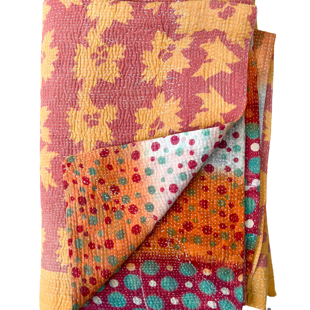 
                      
                        Kantha Quilt No. 454
                      
                    