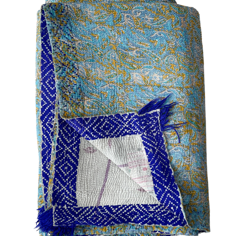 Kantha Quilt No. 447