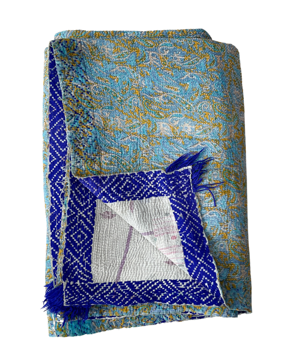 Kantha Quilt No. 447