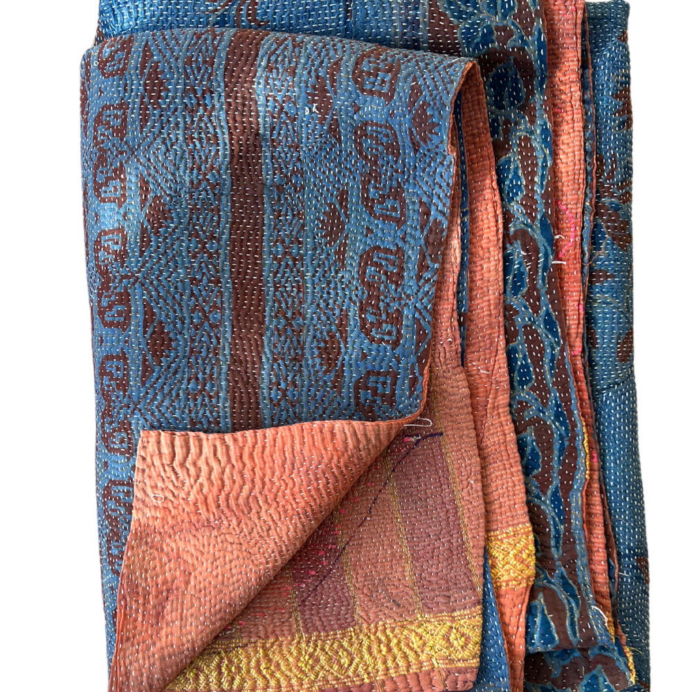 Kantha Quilt No. 742