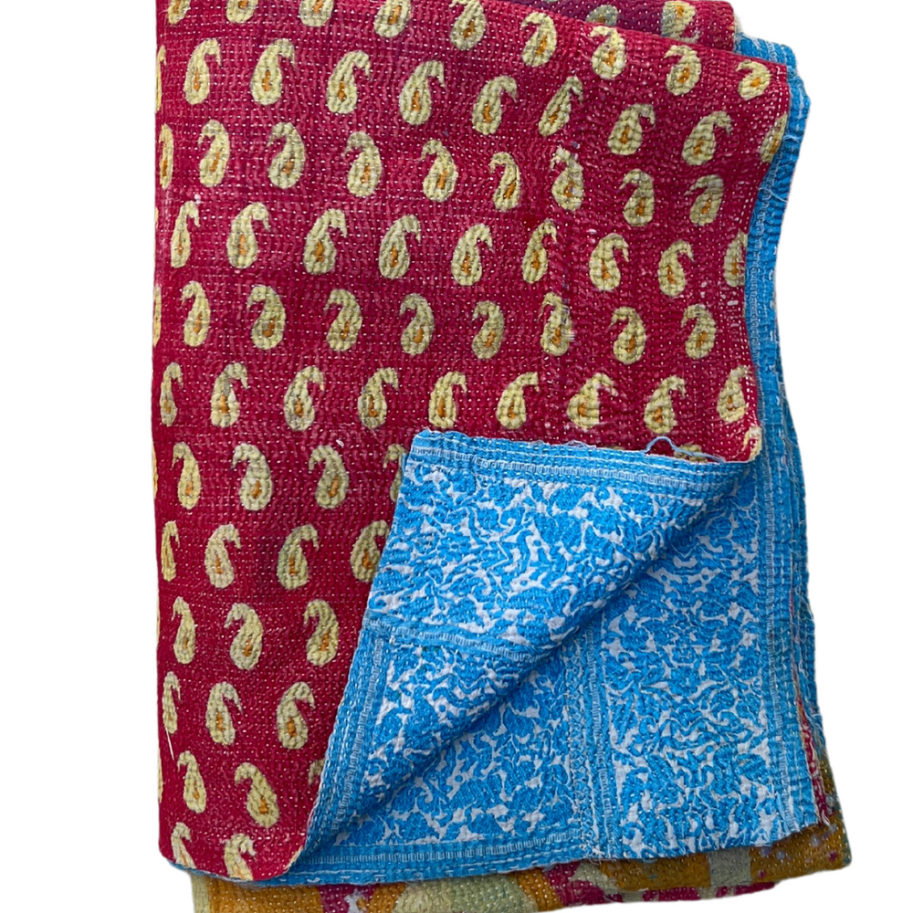 
                      
                        Kantha Quilt No. 619
                      
                    