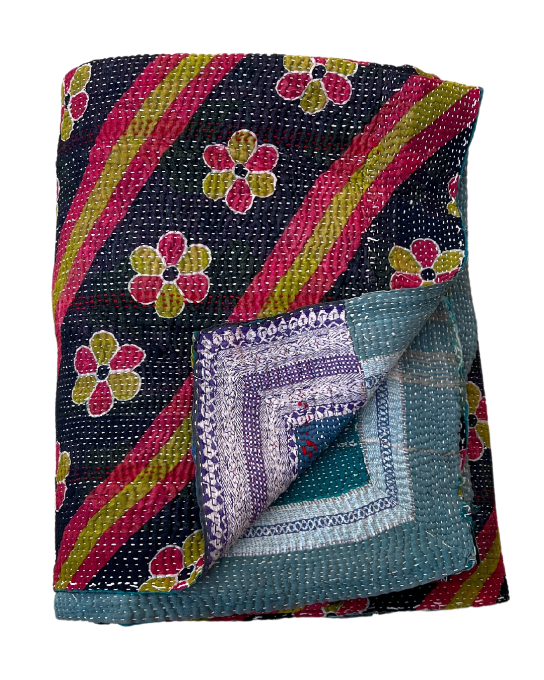 Kantha Quilt No. 418