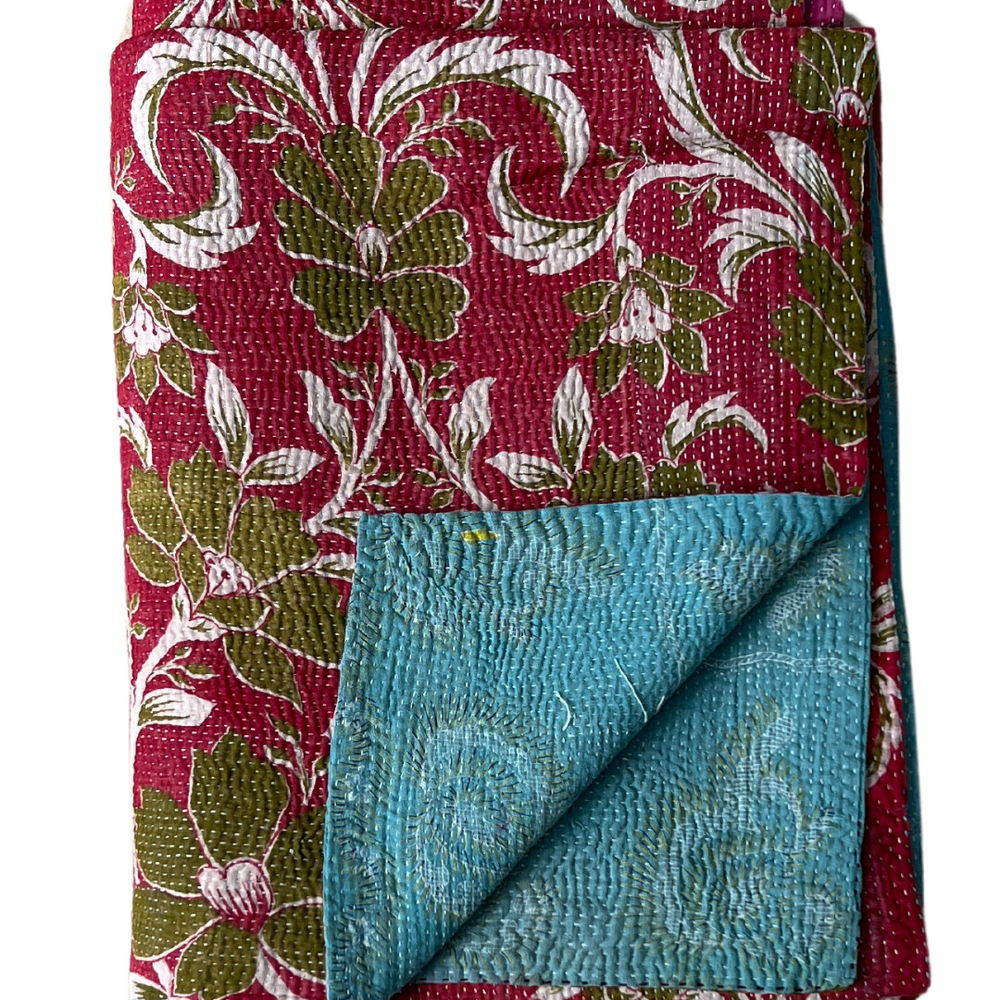 
                      
                        Kantha Quilt No. 632
                      
                    