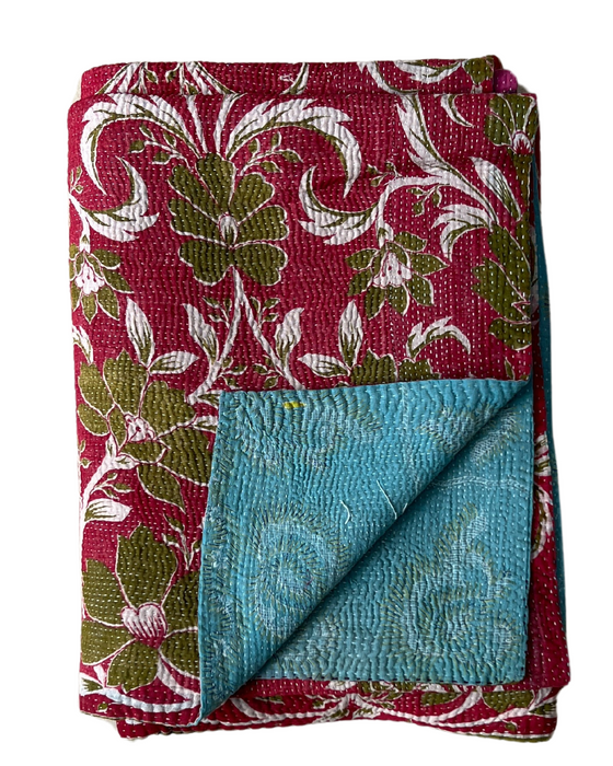 Kantha Quilt No. 632