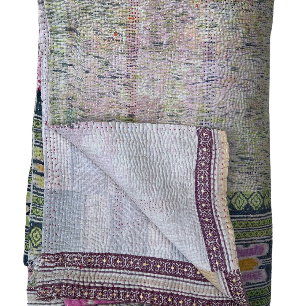 Kantha Quilt No. 495