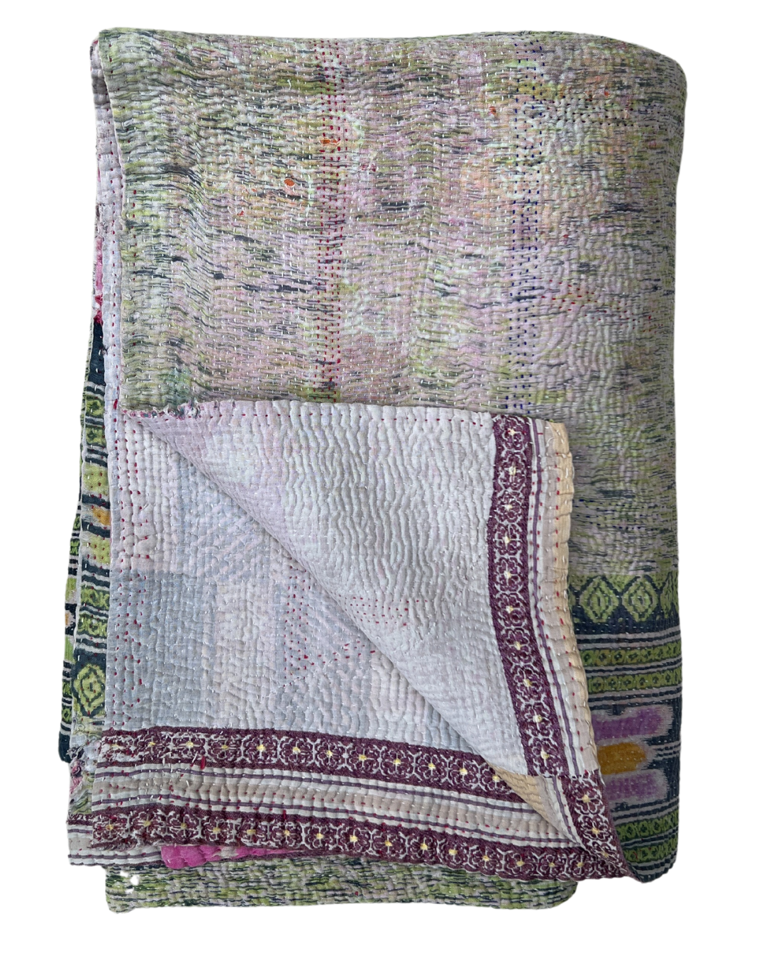 Kantha Quilt No. 495