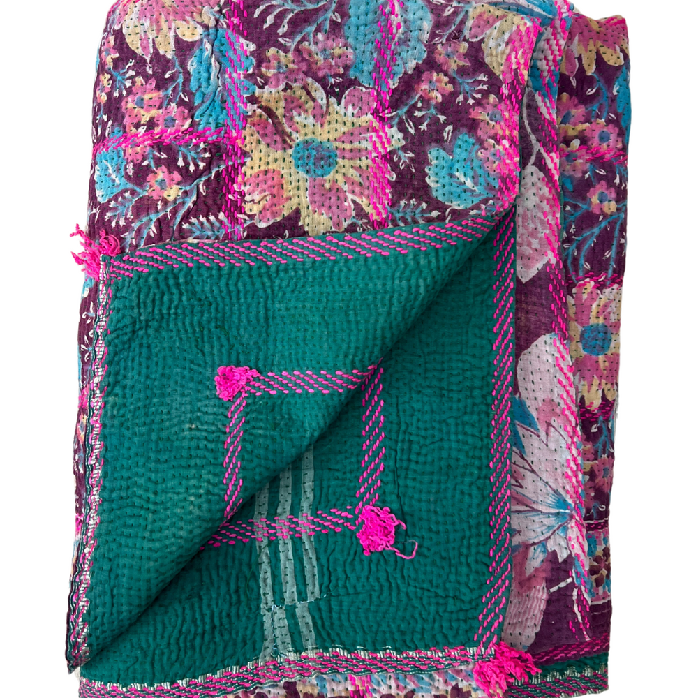 Kantha Quilt No. 726