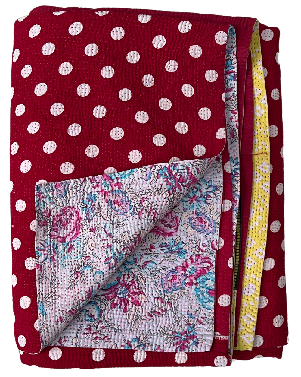 Midweight Kantha Quilt No. 750