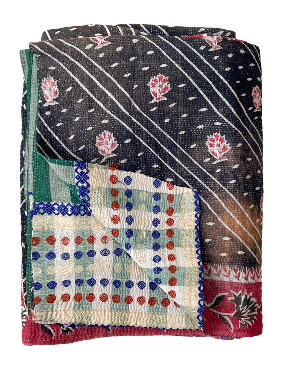 Kantha Quilt No. 452