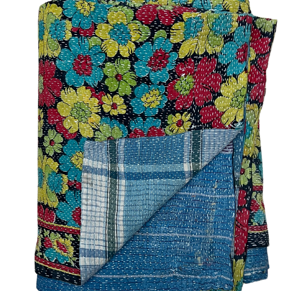 Kantha Quilt No. 600