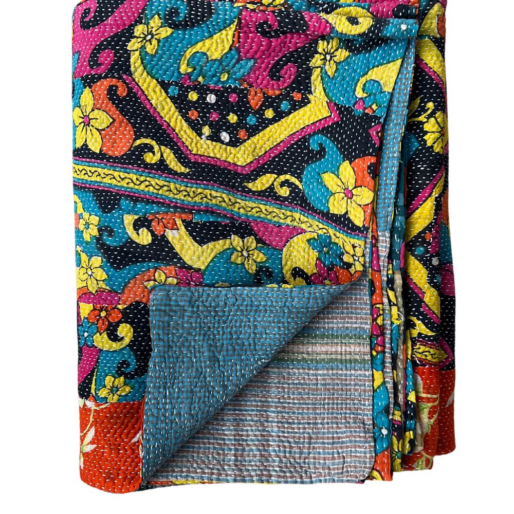 Kantha Quilt No. 358