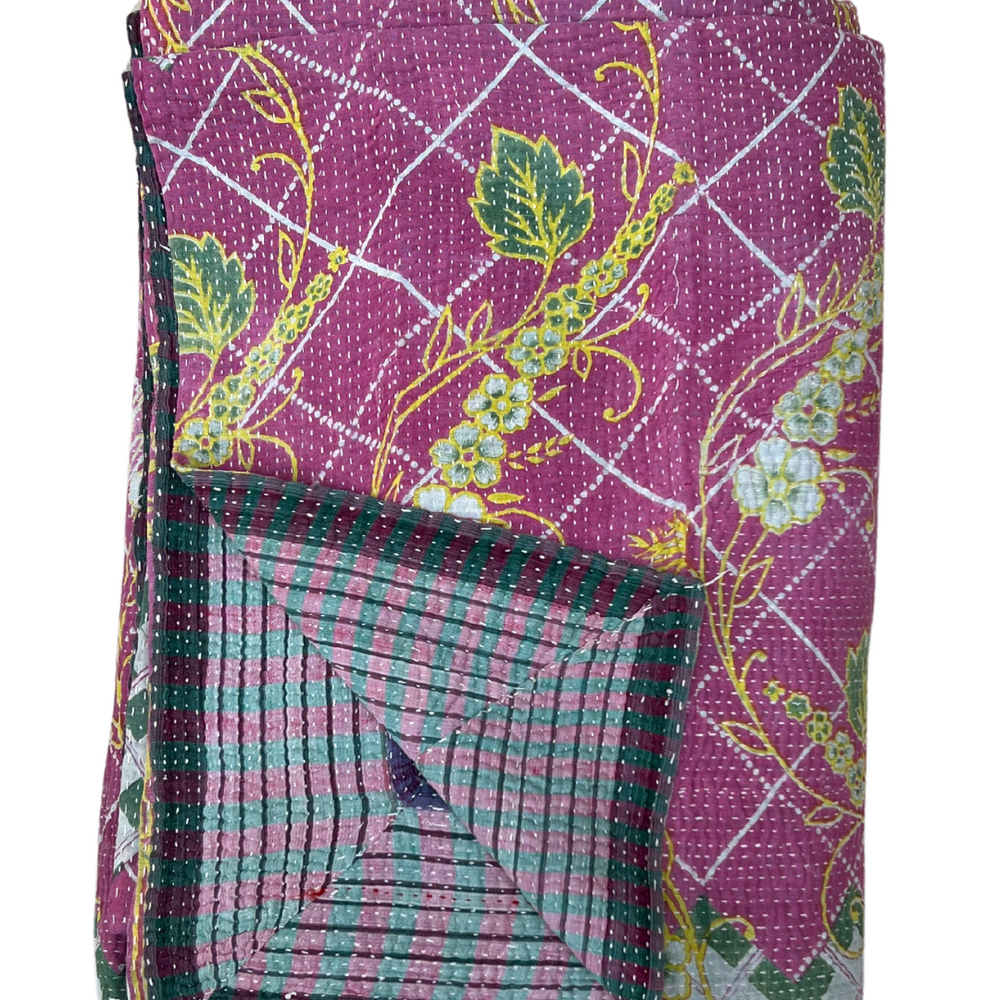 Kantha Quilt No. 687