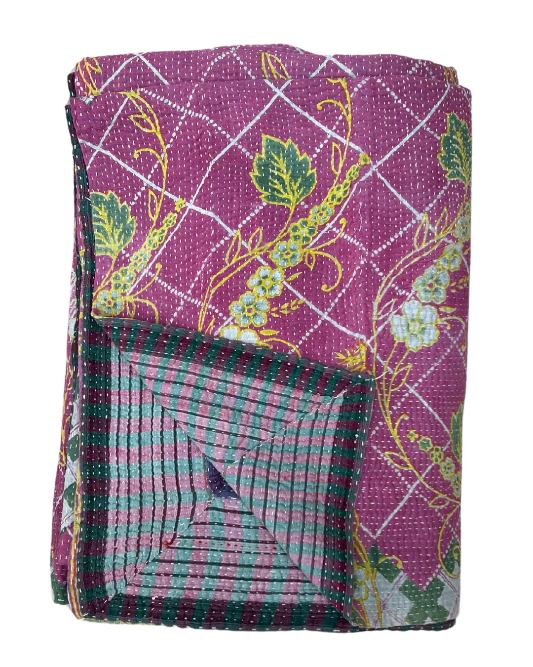 Kantha Quilt No. 687