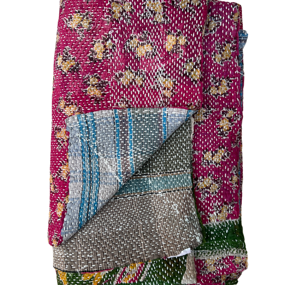 Kantha Quilt No. 725