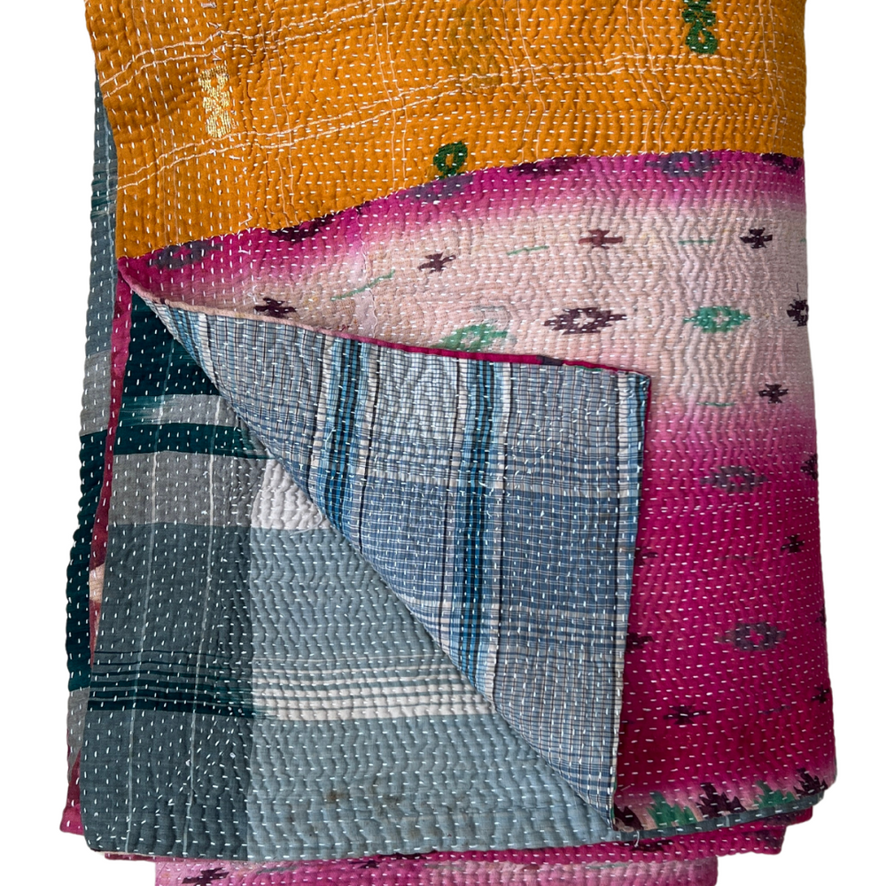 Kantha Quilt No. 498