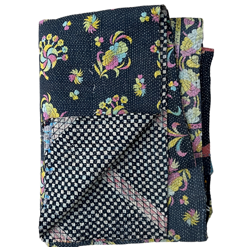 Midweight Kantha Quilt No. 762