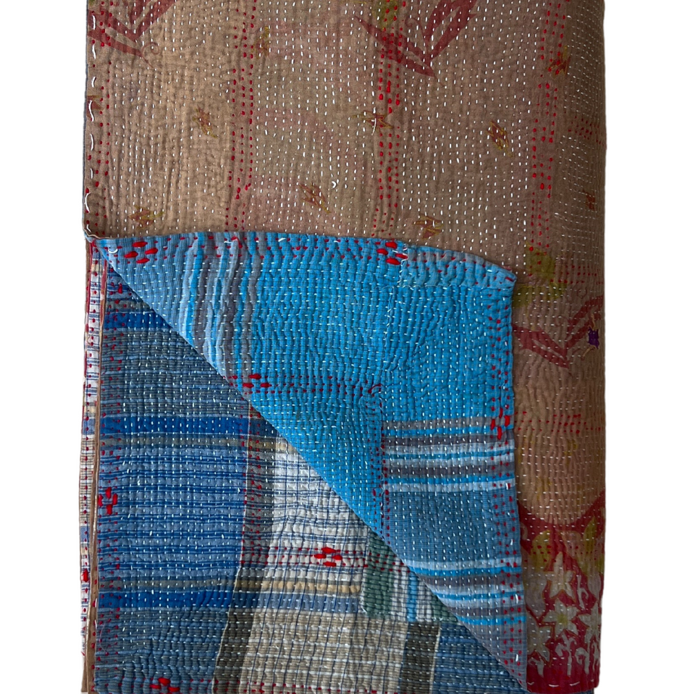 Kantha Quilt No. 655