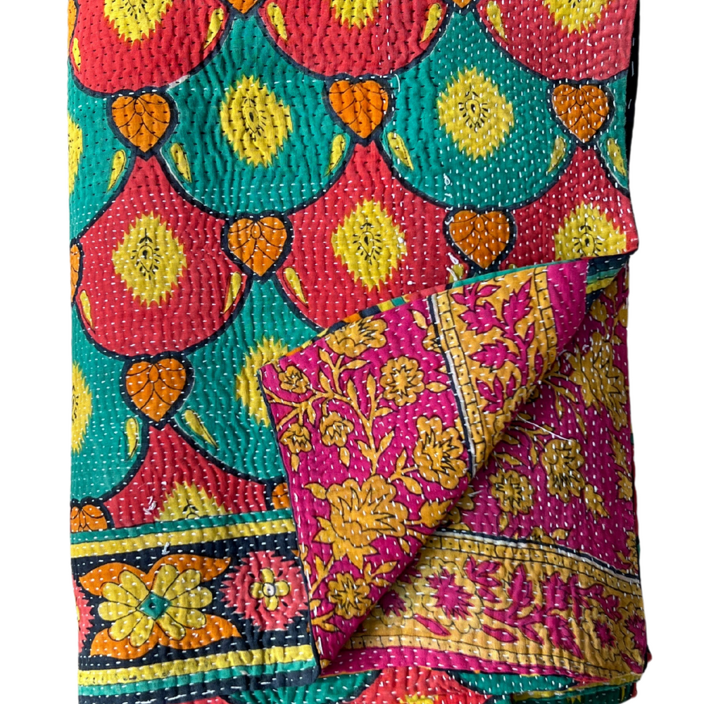 Kantha Quilt No. 694