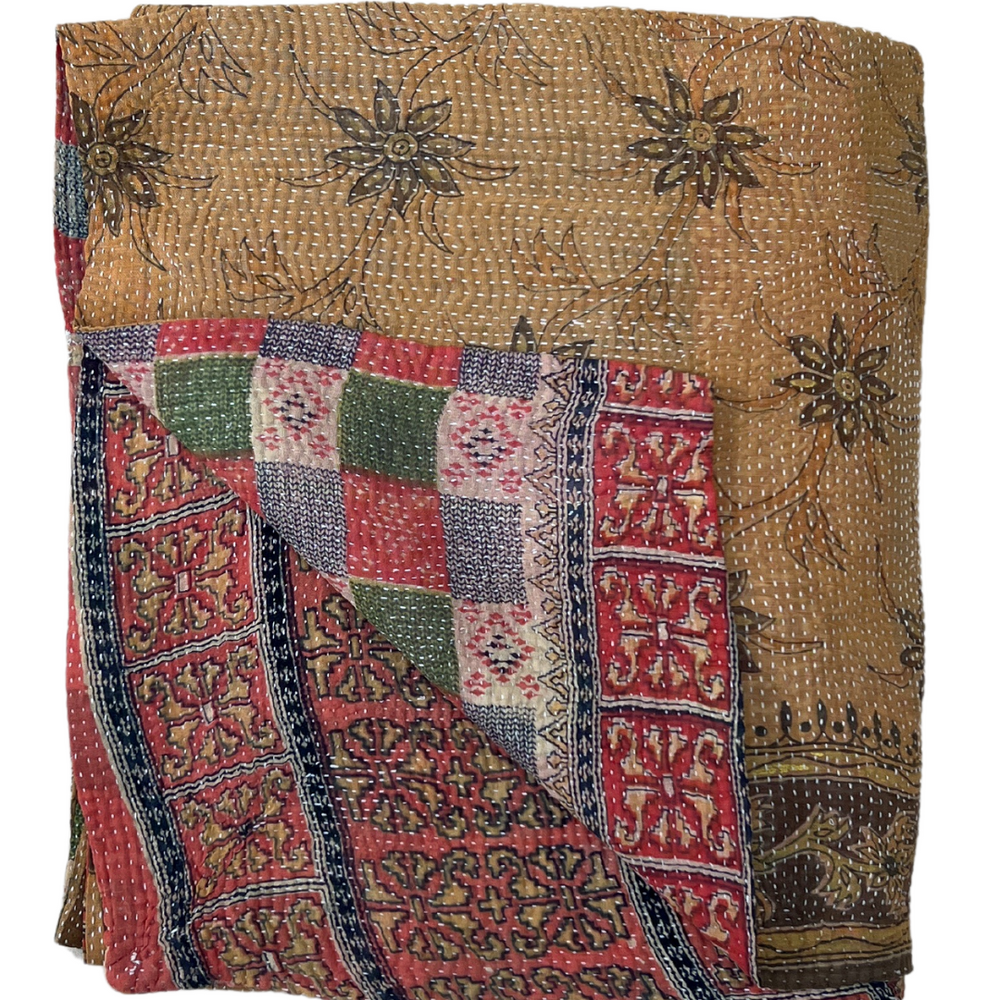 
                      
                        Kantha Quilt No. 562
                      
                    