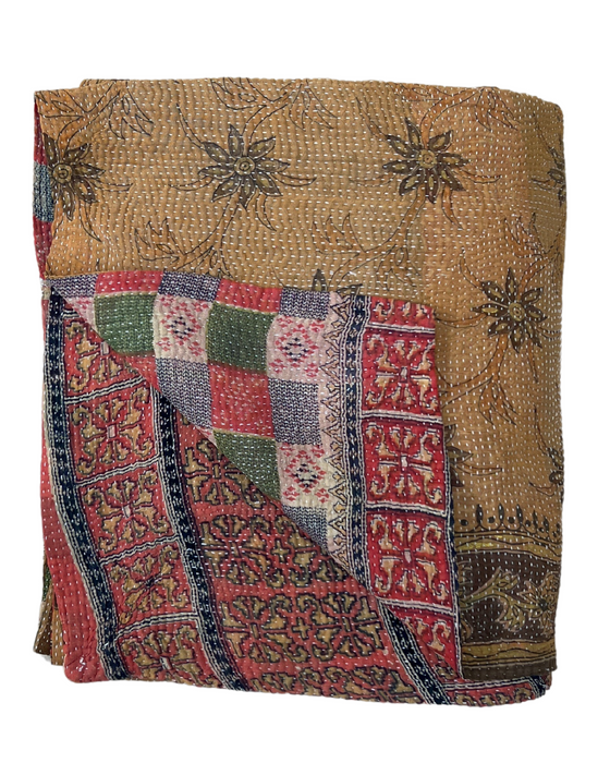 Kantha Quilt No. 562