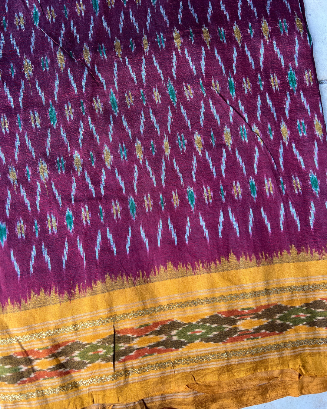 Vintage Silk Sari 088