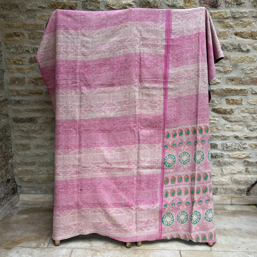 Kantha Quilt No. 673