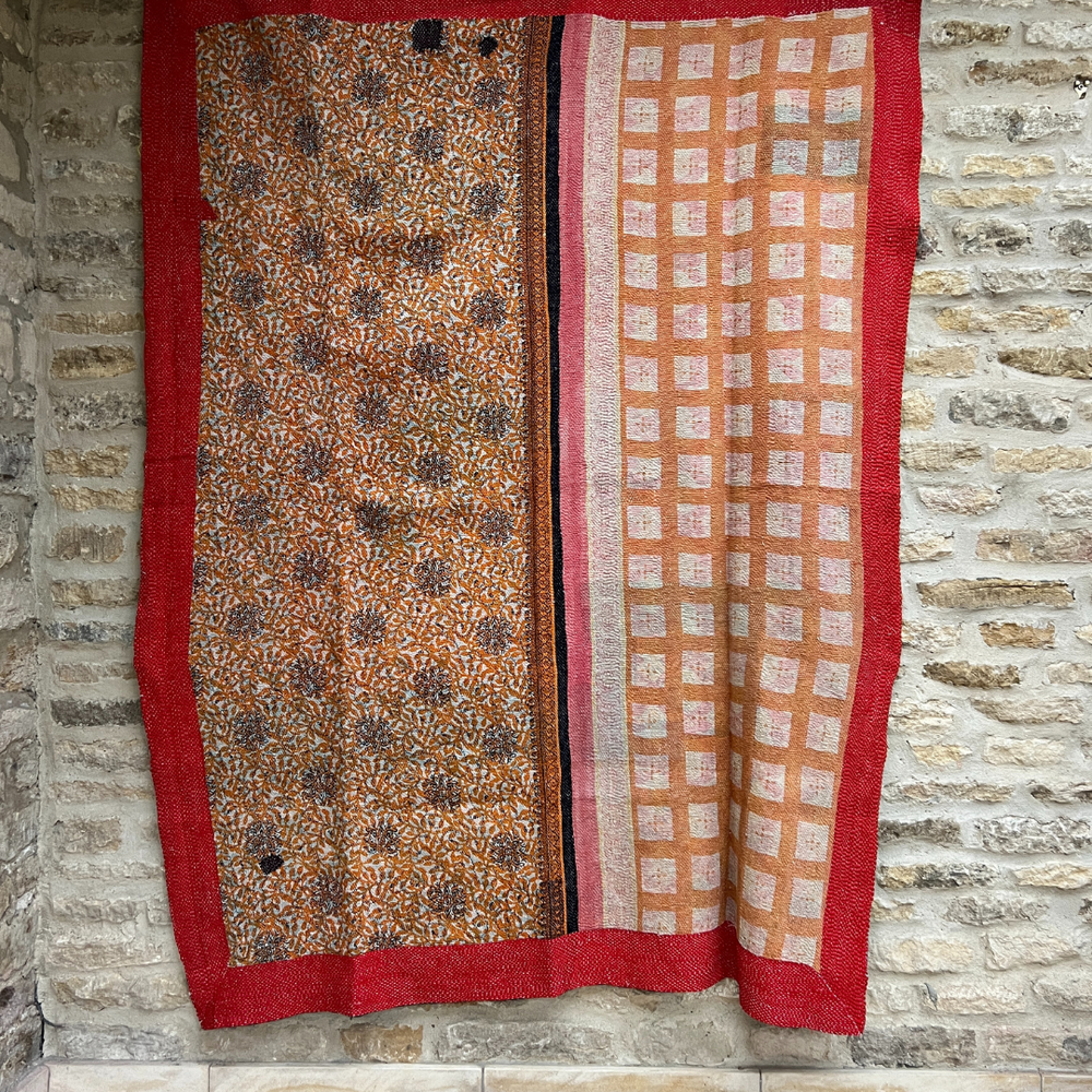 Kantha Quilt No. 754