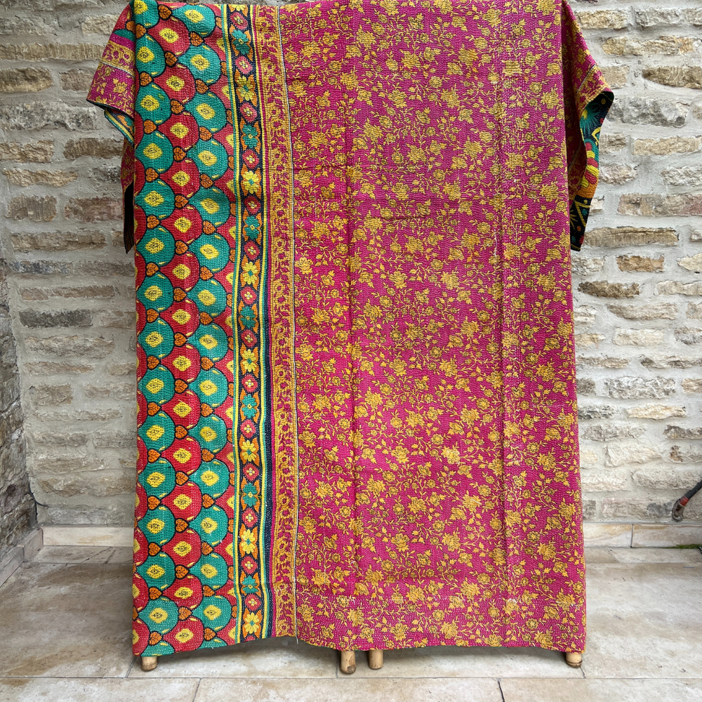 Kantha Quilt No. 694