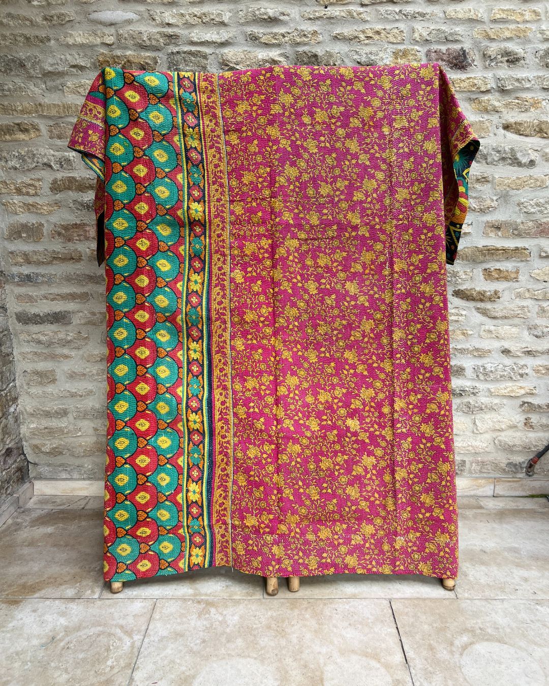 Kantha Quilt No. 694