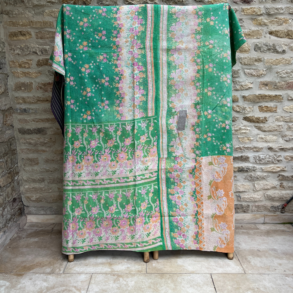 Kantha Quilt No. 706