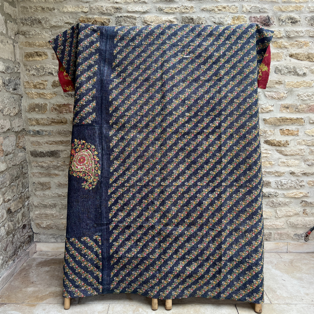 
                      
                        Kantha Quilt No. 573
                      
                    