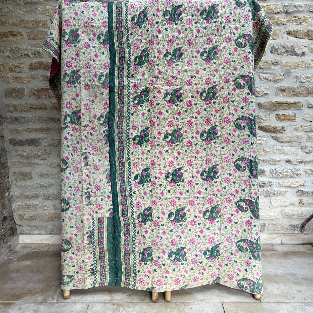 Kantha Quilt No. 695