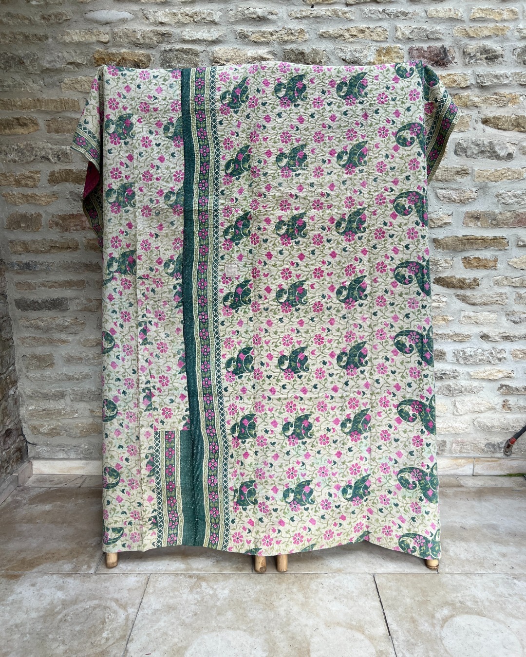 Kantha Quilt No. 695