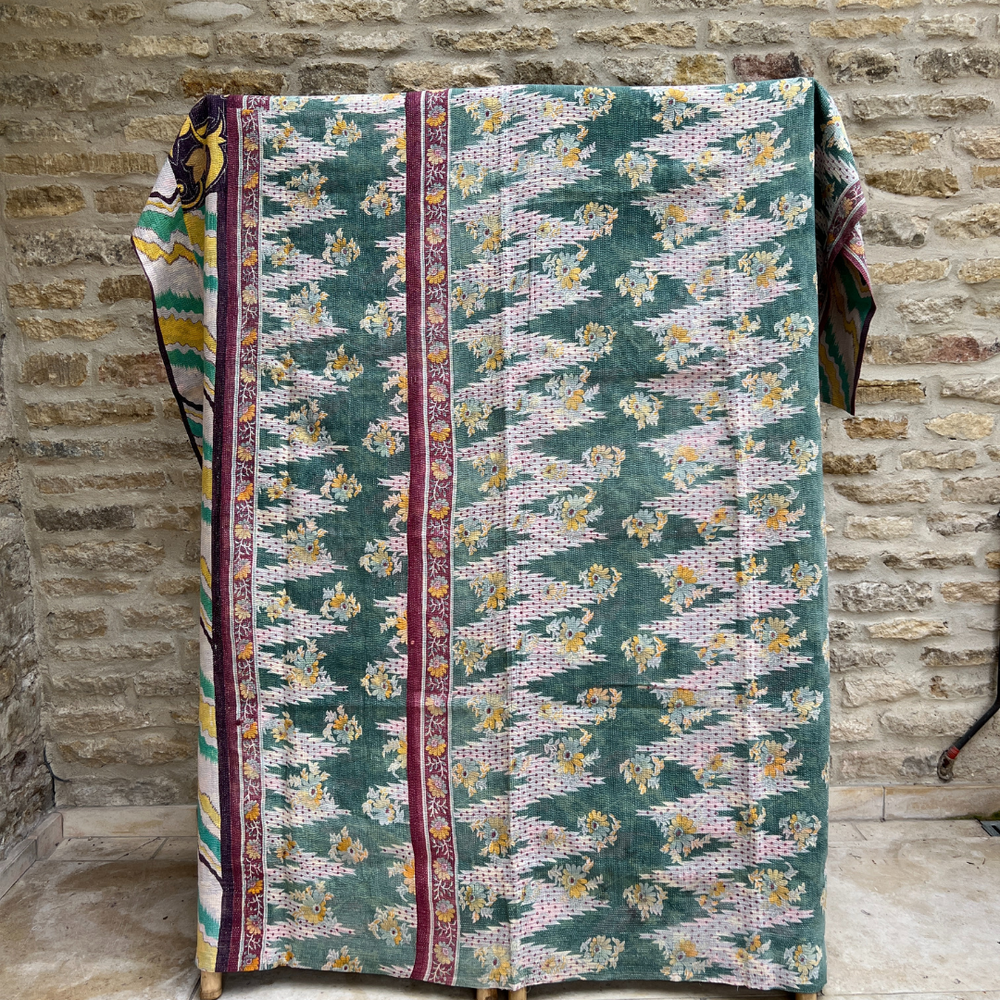 Kantha Quilt No. 665