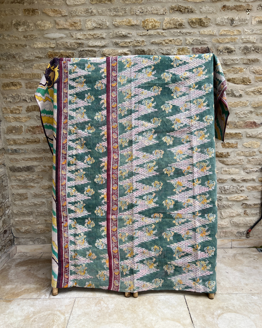 Midweight Kantha Quilt No. 665