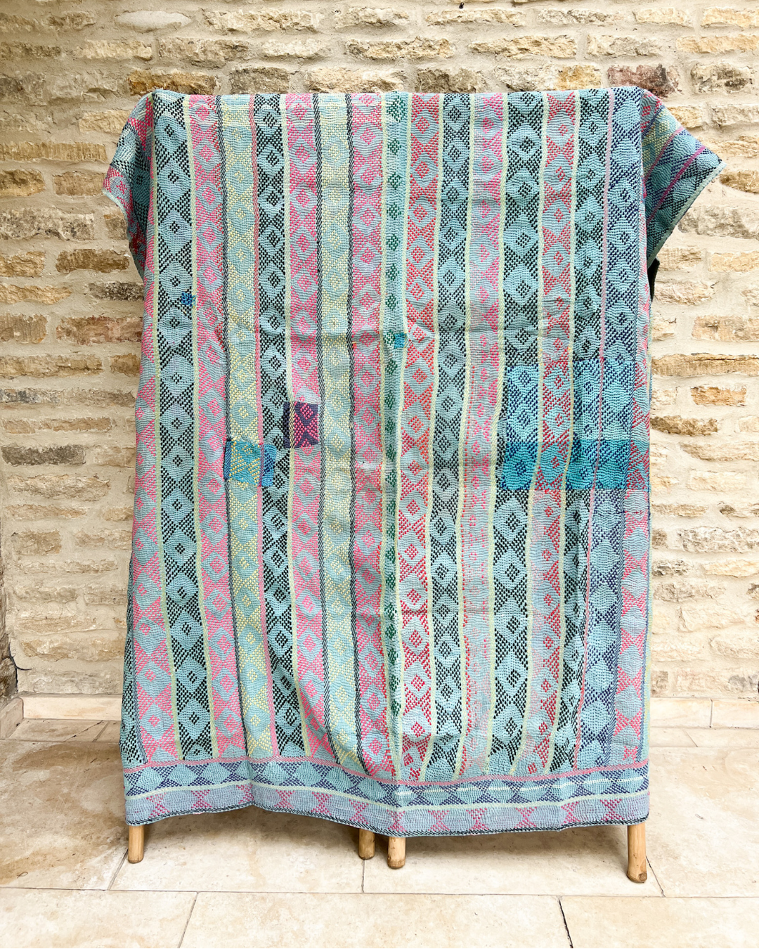 Kantha Quilt No. 448