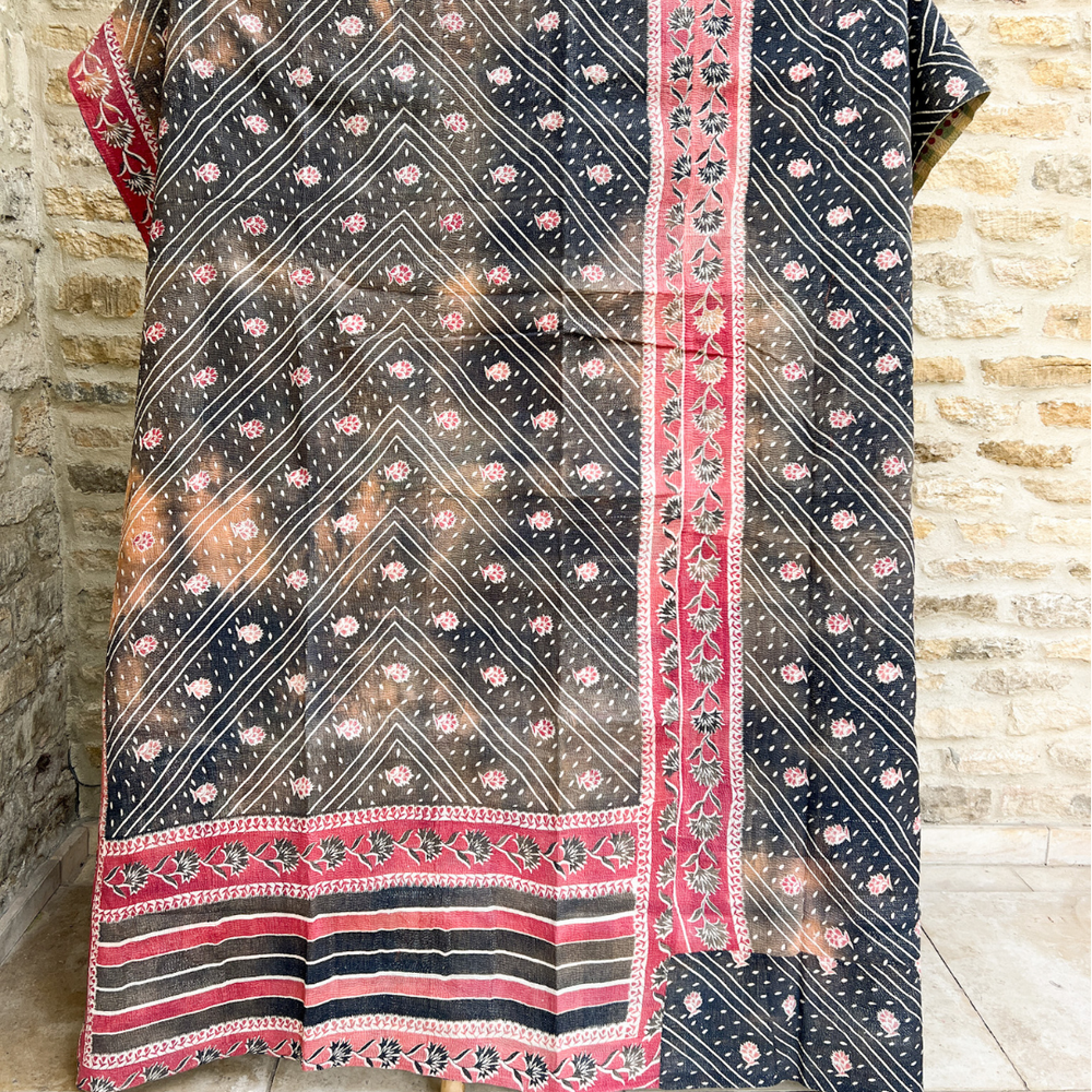 
                      
                        Kantha Quilt No. 452
                      
                    