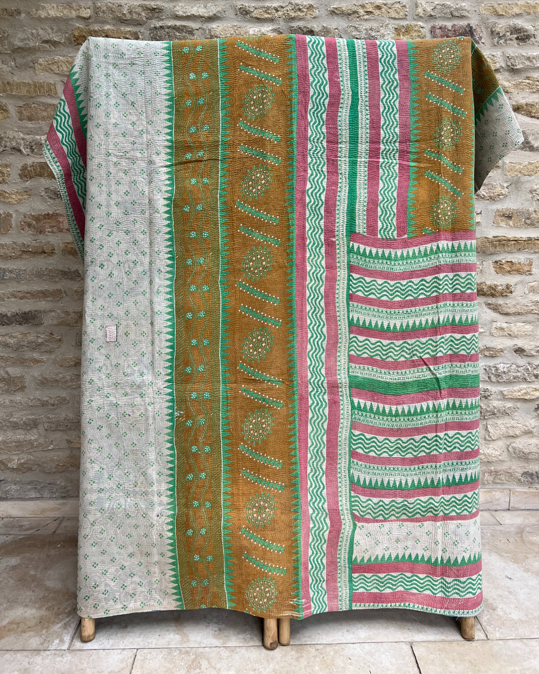 Kantha Quilt No. 484